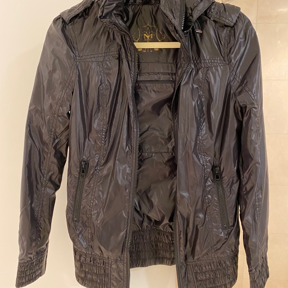 Mackage rain coat. Never worn